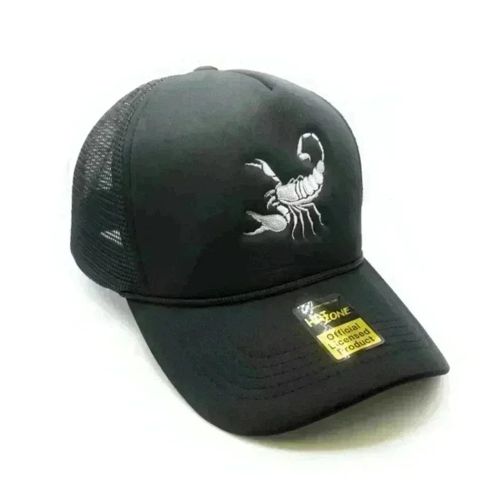 Scorpion Mesh Trucker Snapback (Black)